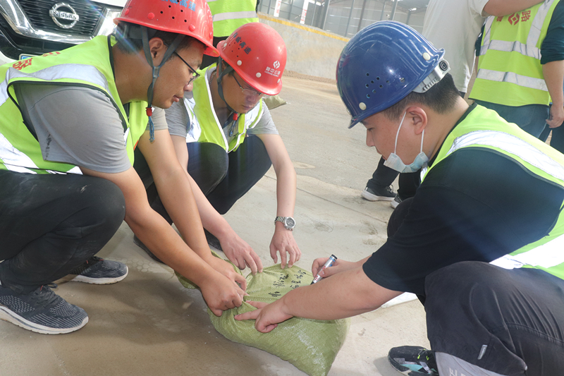 山東省交通科學(xué)研究院西里綜合場站現(xiàn)場取樣標(biāo)識_副本