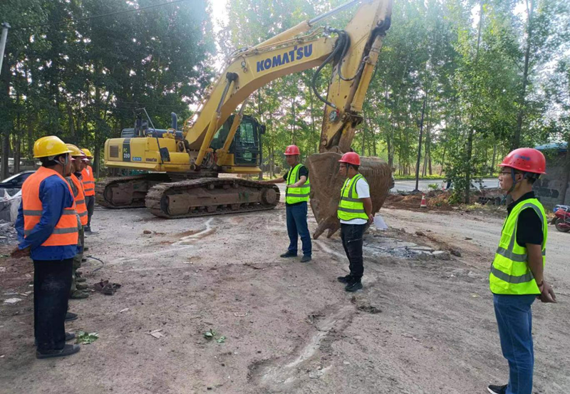 第四區(qū)域項(xiàng)目部城北污水項(xiàng)目工程動(dòng)態(tài)