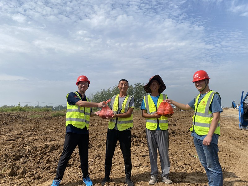 月是工地明——臨沂分公司歡度中秋