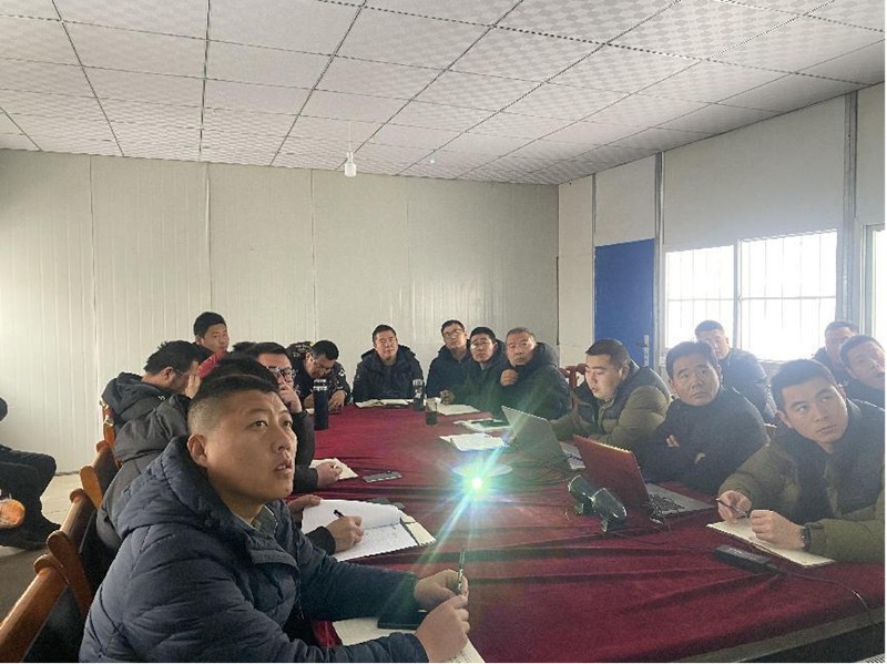機(jī)械化施工分公司冬季內(nèi)部培訓(xùn)開(kāi)課