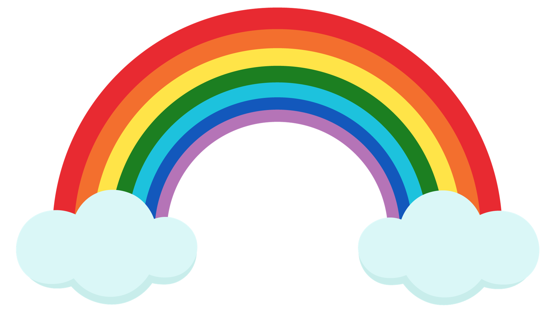 千庫網(wǎng)_矢量卡通彩虹云朵元素_元素編號(hào)11902783