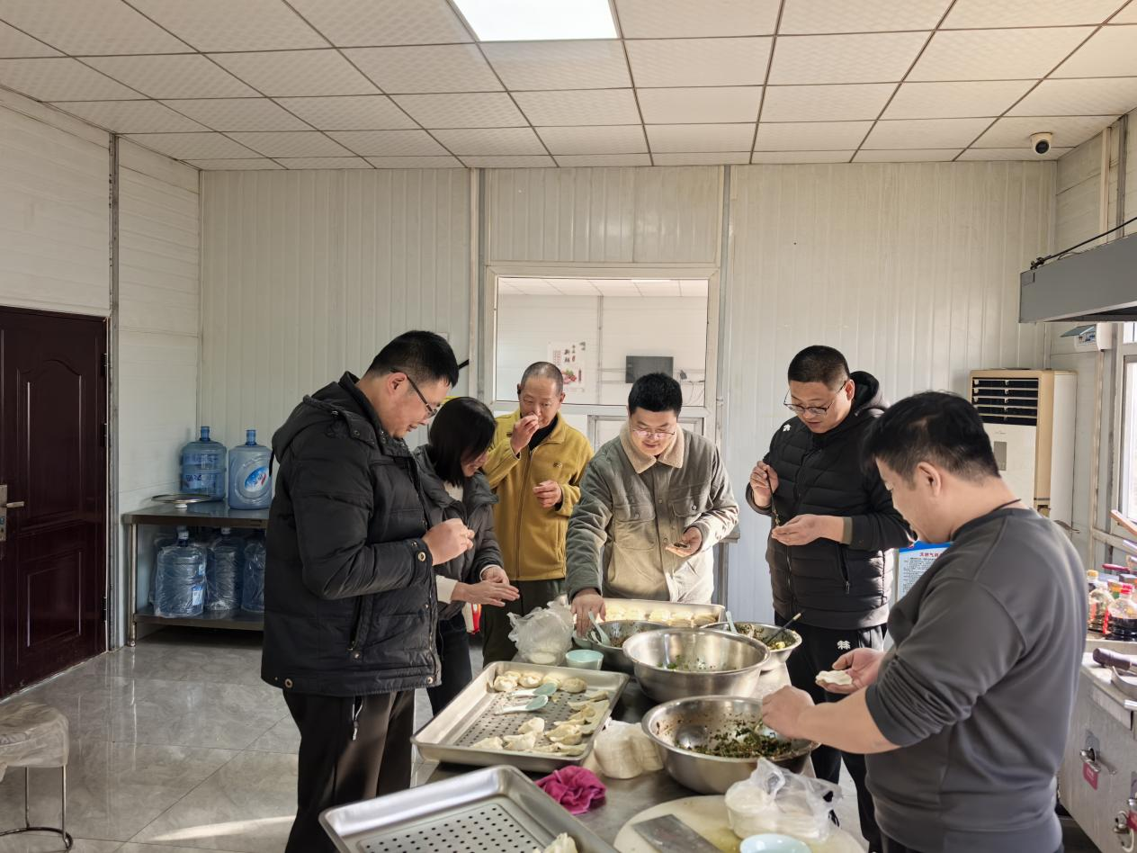 冬至溫情，共包水餃