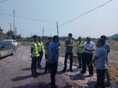 淄博市交通局對九東路安全專項檢查