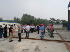 S102項(xiàng)目指揮部來(lái)我公司張店梁場(chǎng)召開(kāi)現(xiàn)場(chǎng)會(huì)議