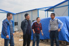 項目辦、管理處相關領導來我部視察指導工作