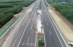 G2項目主線局部導(dǎo)改順利完成