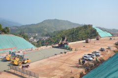 江西項目底基層試驗段順利施工完成