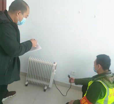 臨臨六標(biāo)項(xiàng)目部開展宿舍取暖設(shè)施隱患排查