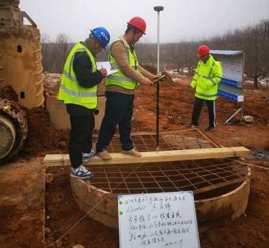 【臨臨風(fēng)采】西里互通AK0+667A匝道橋首樁開鉆施工