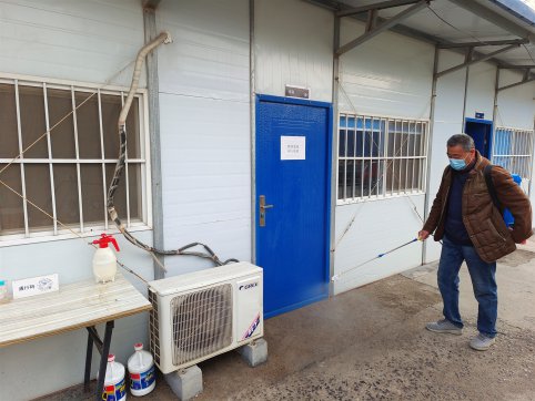 抗擊疫情，淄川拌合站在行動(dòng)